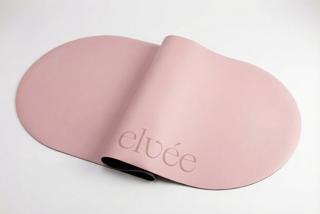 Oval Mat Bloom Pink