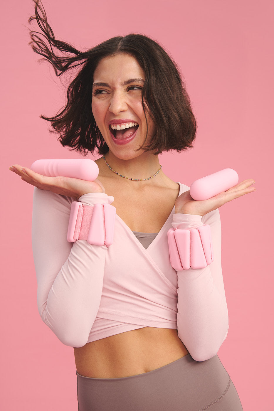 Dumbbells Bloom Pink