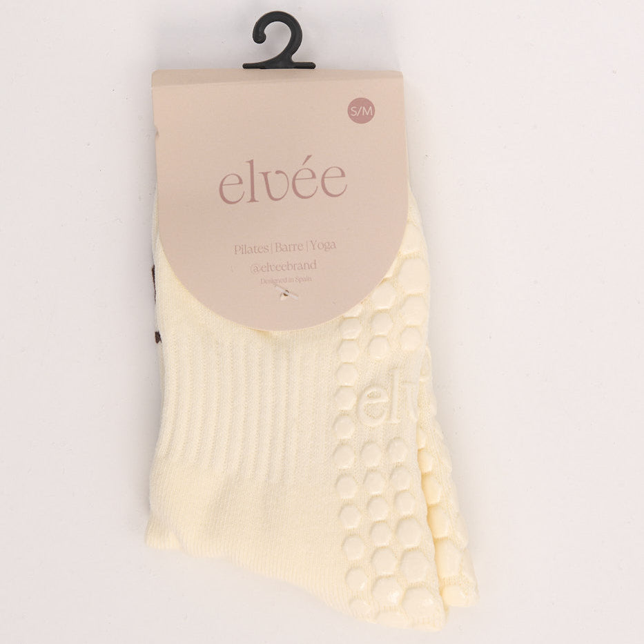 Crew  Grip Socks - Burgundy Stripe