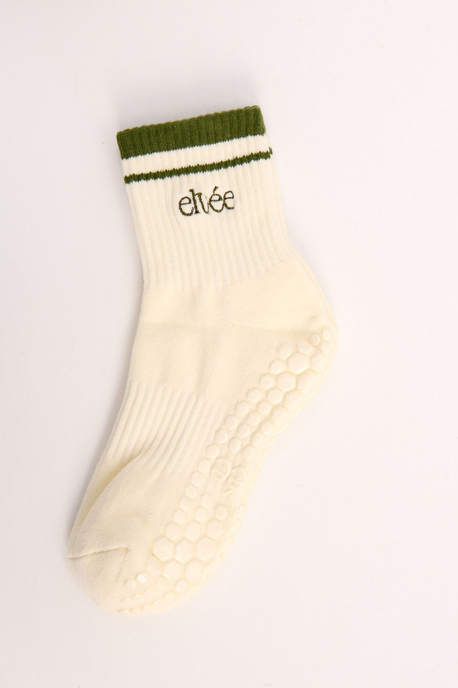 Crew Grip Socks - Green Stripe