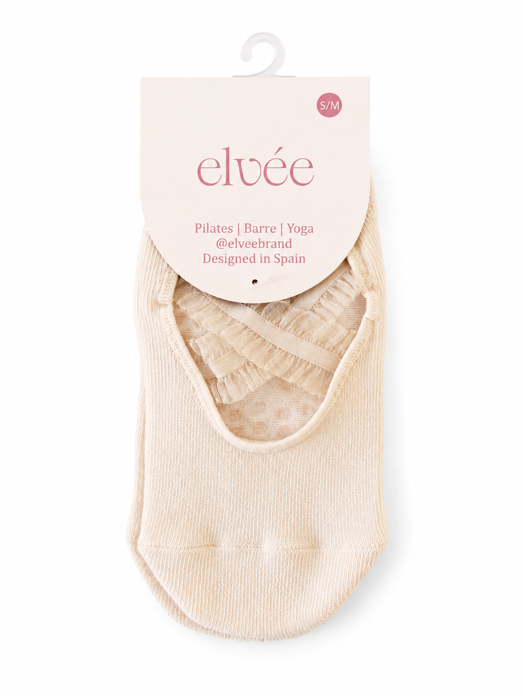 Ballet Grip Socks - Apricot Beige