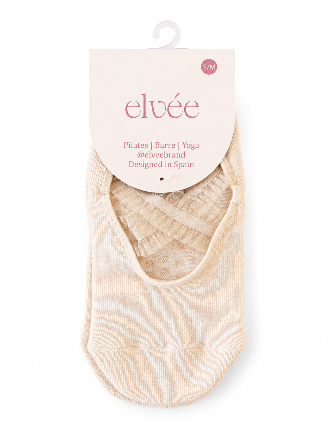 Ballet Grip Socks - Apricot Beige