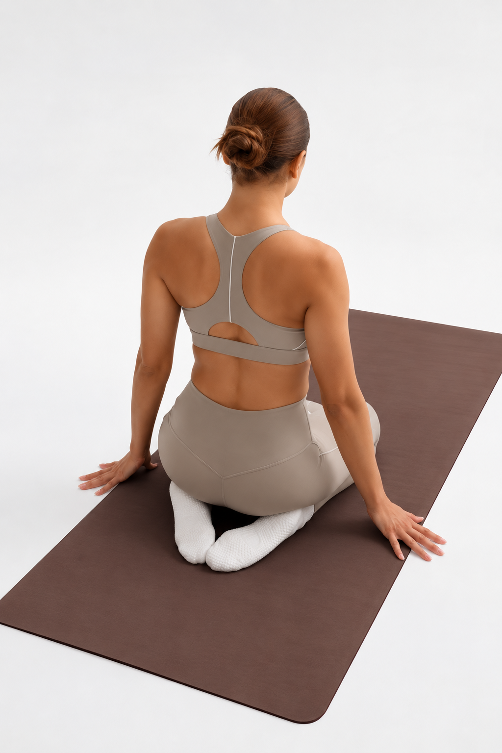 Mat Grip Towel - Chocolate Brown