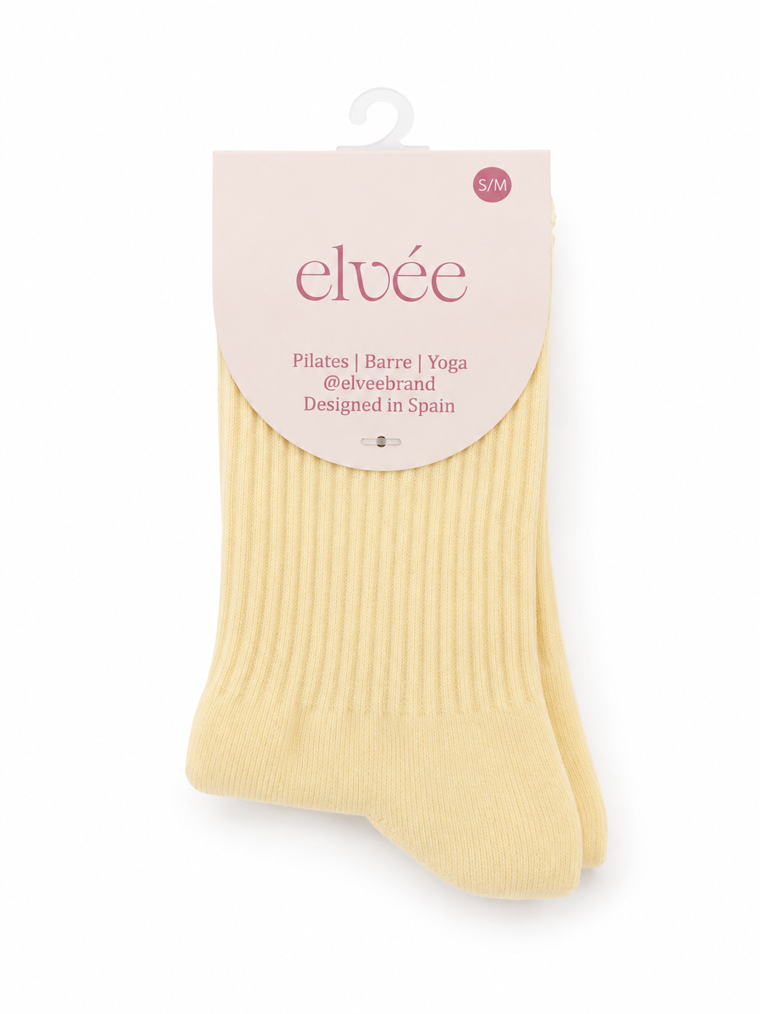 Crew Grip Socks — Yellow Ruffle