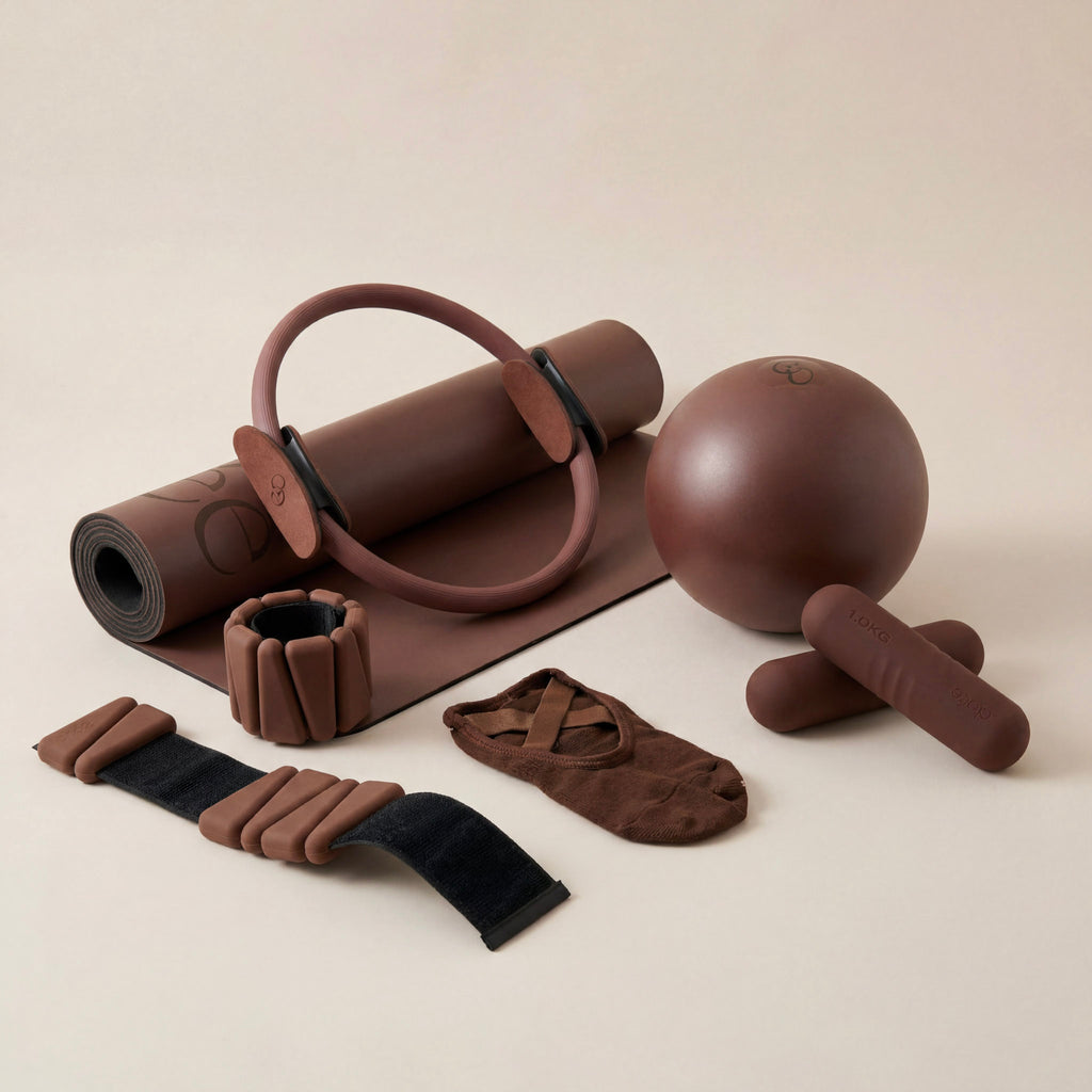 Kit Pilates Weight Signature - Chocolate Brown