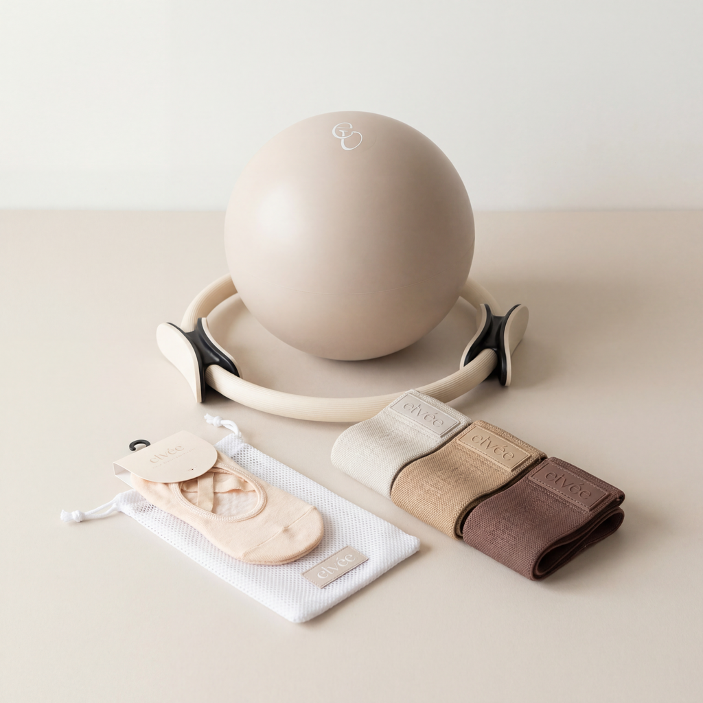 Kit Pilates Essentials - Soft Beige