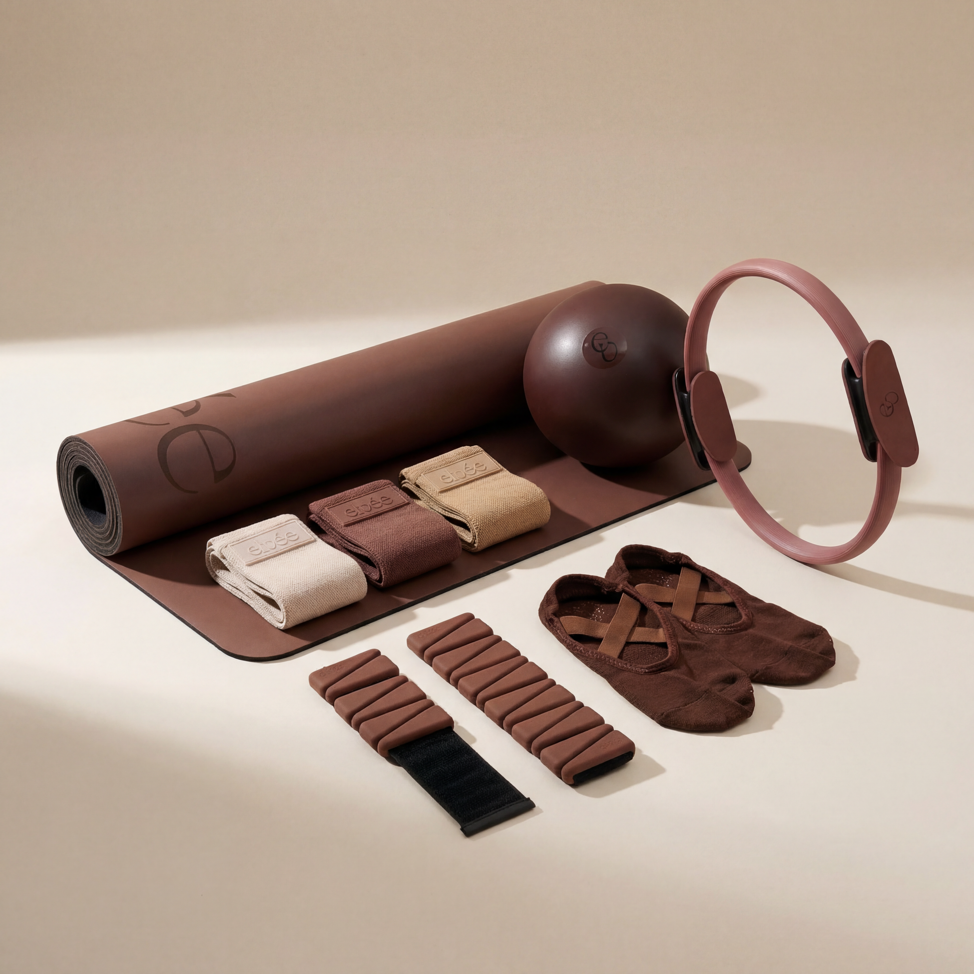 Kit Pilates Studio - Chocolate Brown