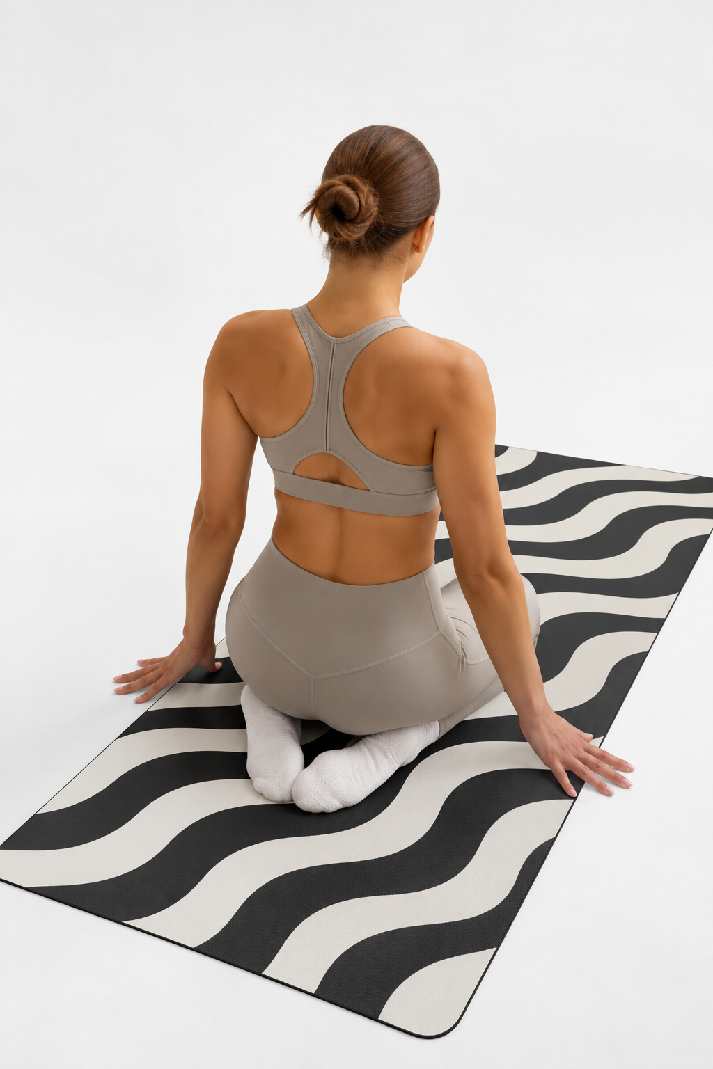 Mat Grip Towel - Zebra