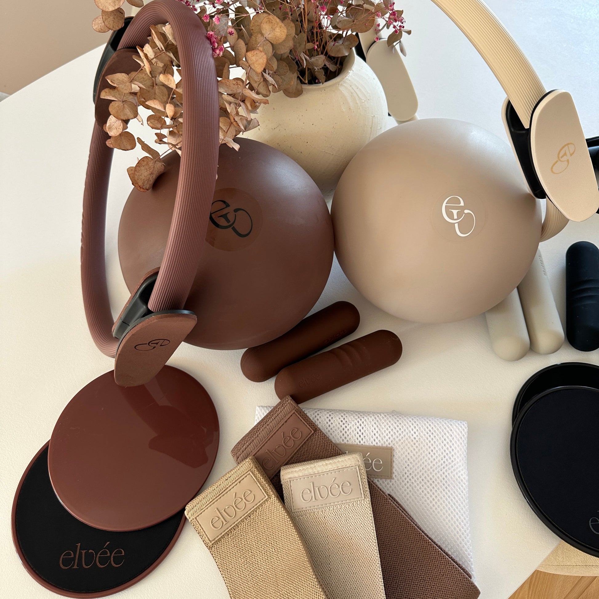 Dumbbells Chocolate Brown