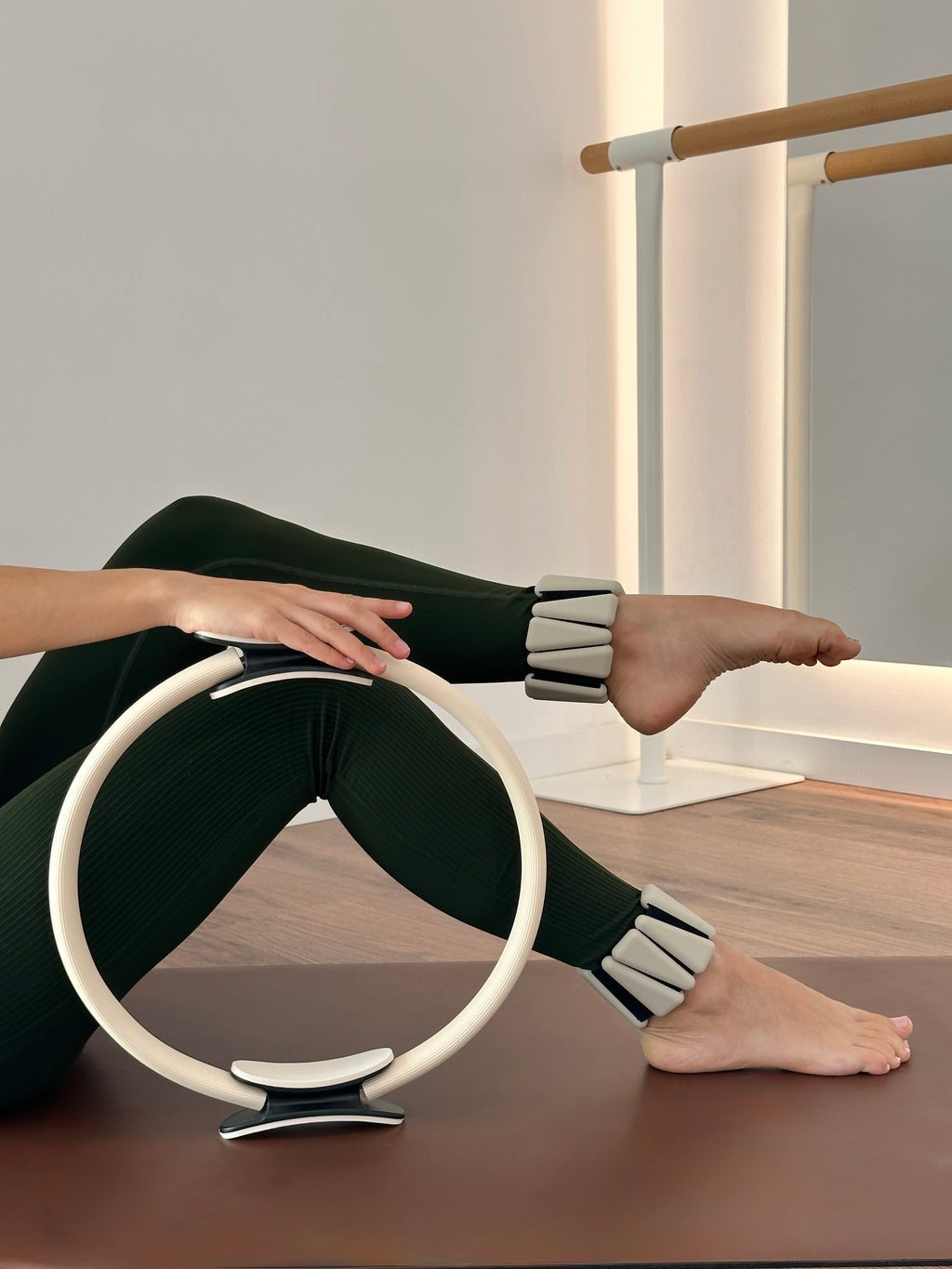 Pilates Ring Ivory White