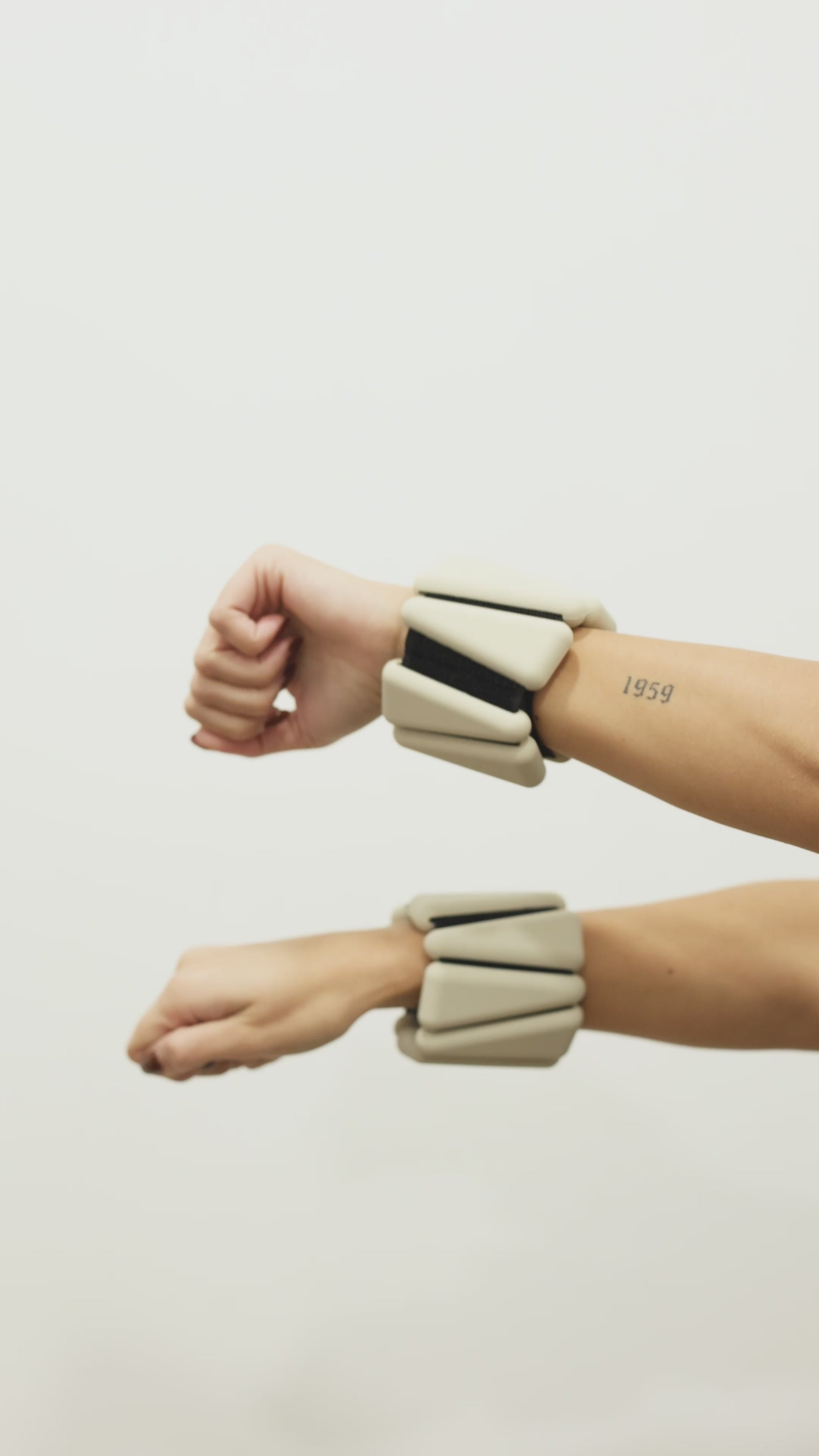 Weight Bands Ivory White