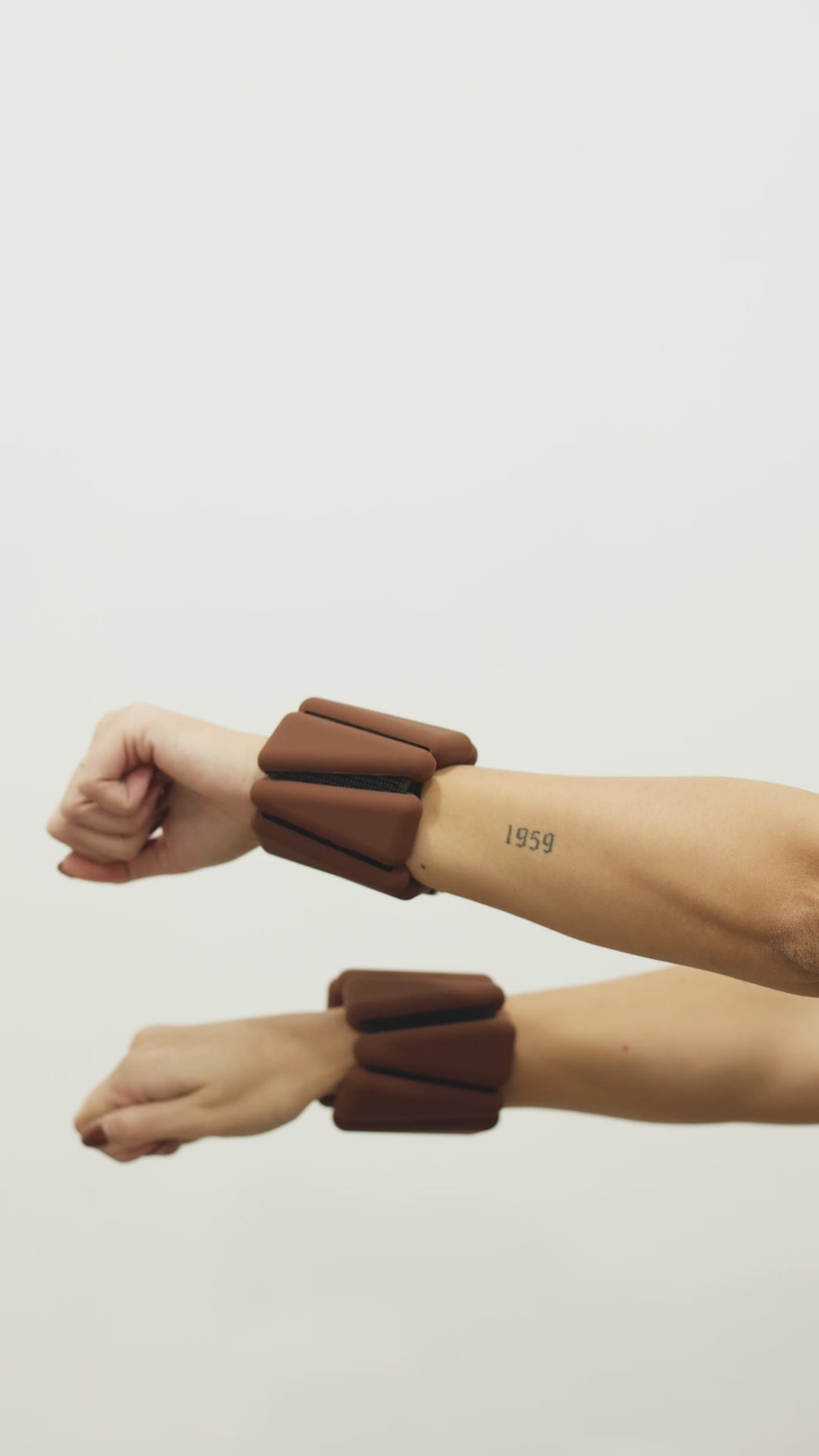 Weight Bands Chocolate Brown